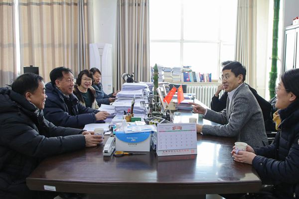 长春市委统战部和长春市侨联来校慰问姜会林院士