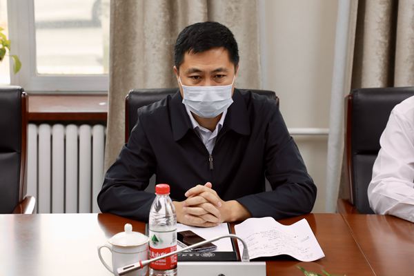 长春市朝阳区政府来校督查秋季学期开学疫情防控工作